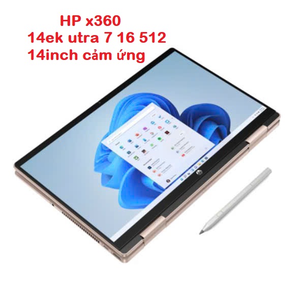 laptop xách tay hp x360 14ek